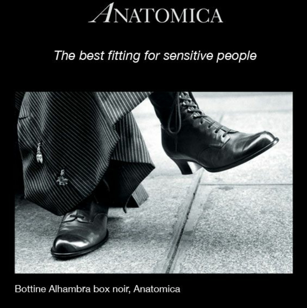 Anatomica Leather Bootie Made in Paris